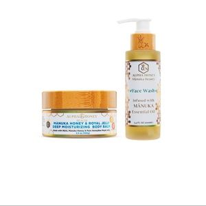 Manuka Face Wash & Body Butter Warm Vanilla Scent